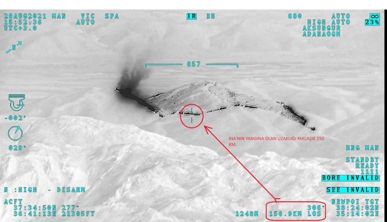 Bayraktar TB2 İHAlar, orman yangınına müdahaleyi 10 dakikaya düşürdü