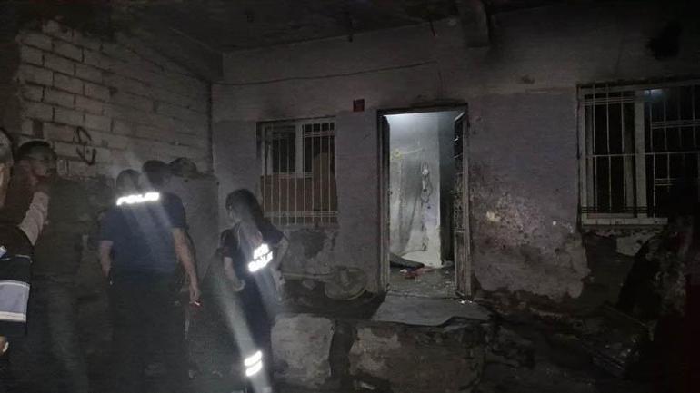 Diyarbakırda 3’ü çocuk 5 kişinin olduğu ev kundaklandı