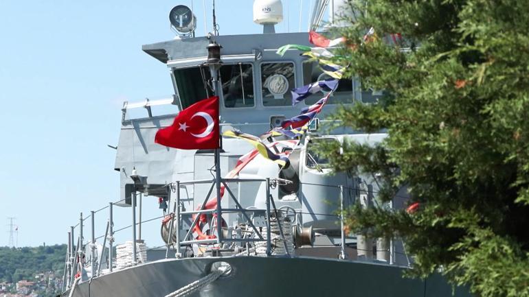 Türkiye, Bulgaristan ve Romanya mayın imha gemileri İstanbul Boğazında