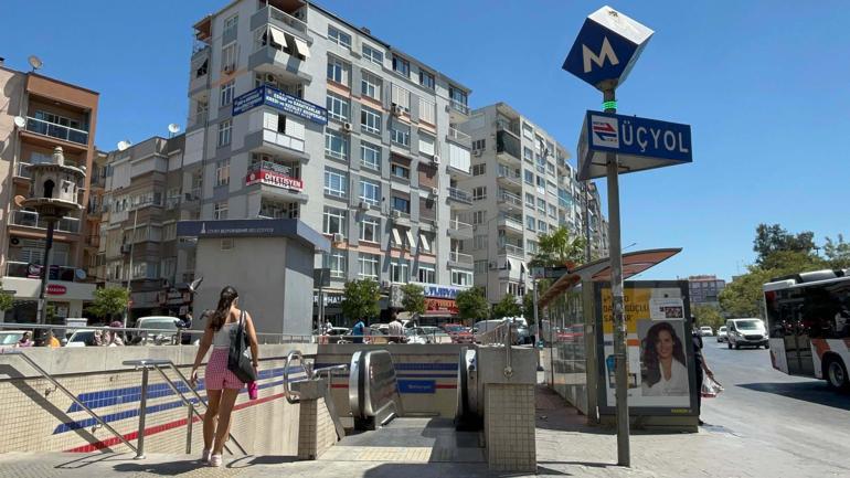 İzmir metrosundaki merdiven arızası kaynaklı kaza kamerada