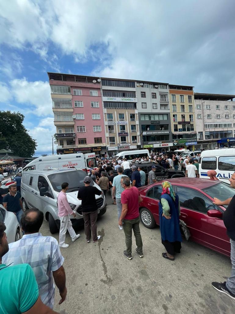 Rizede silahlı kavga; eski belediye başkanı öldü, 1 yaralı