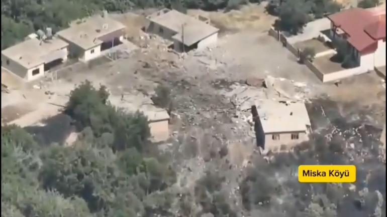 MSB: PKKlı teröristler, köylerdeki mühimmat depolarını patlatıyor