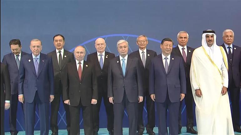 Cumhurbaşkanı Erdoğandan Astanada peş peşe görüşmeler