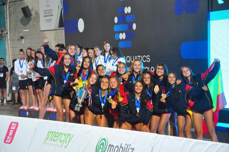 U16 Kadınlar Dünya Sutopu şampiyonu İspanya oldu