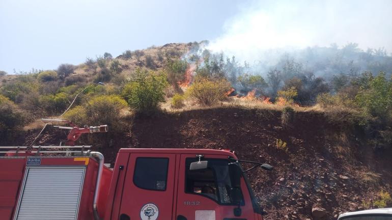 Siirt’te çıkan örtü yangınları söndürüldü