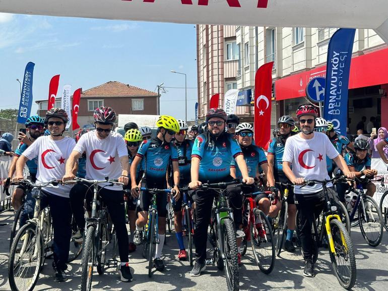 Ömer Halisdemir Bisiklet Turu’nda pedallar Gazzeli çocuklar için dönüyor