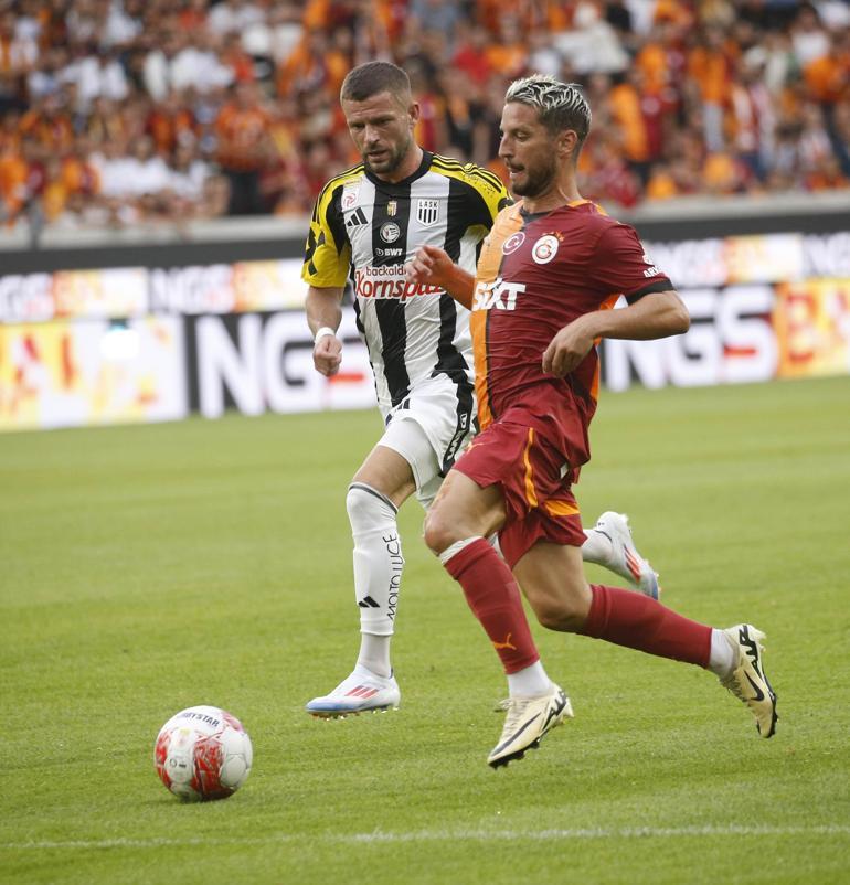 Galatasaray hazırlık maçında LASK Linz’e mağlup oldu