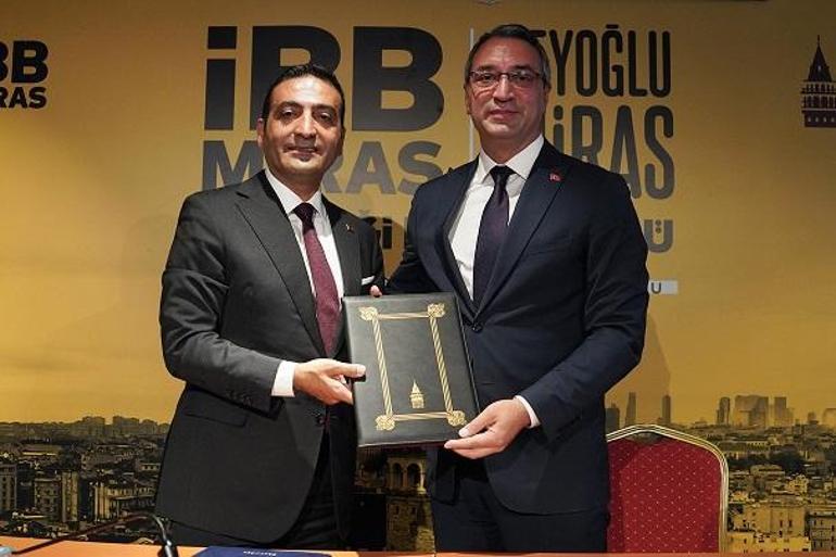 İBB ve Beyoğlu Belediyesi kültürel miras alanlarının korunması için iş birliği protokülü imzaladı