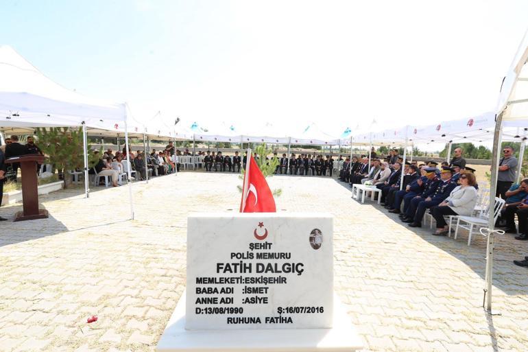 15 Temmuz şehidi polis Fatih Dalgıç, Eskişehirde anıldı