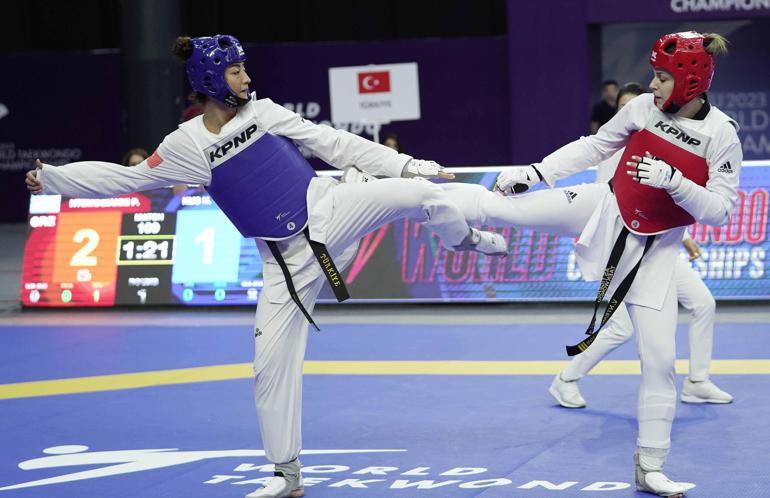 Milli taekwondocu Nafia Kuş Aydın: Tek eksik olan olimpiyat altın madalyasını Paris'te almak istiyorum