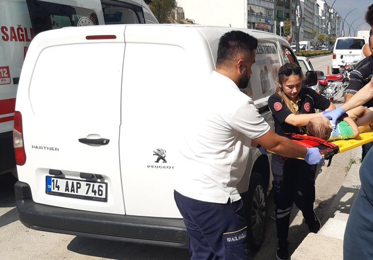 Pencereden düşen bebek yaralandı; o anlar kamerada