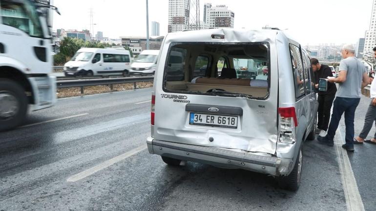 Esenyurtta 15 aracın karıştığı zincirleme kaza: 7 yaralı