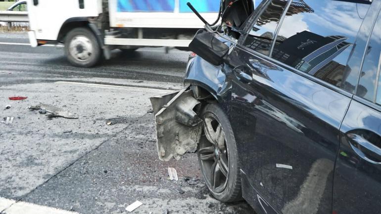 Esenyurt Haramidere bağlantı yolunda ikinci zincirleme trafik kazası