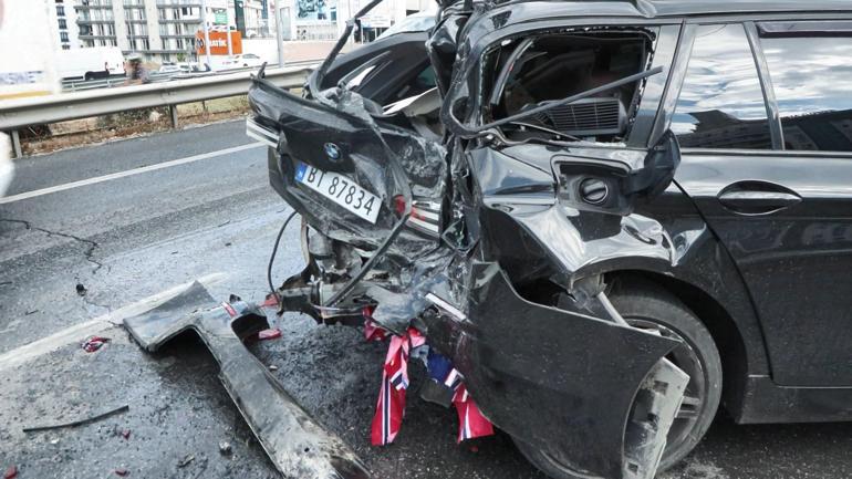 Esenyurt Haramidere bağlantı yolunda ikinci zincirleme trafik kazası