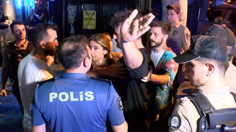 Şişlide Huzurlu Sokaklar denetimi; polisi tehdit eden işletmeciye gözaltı