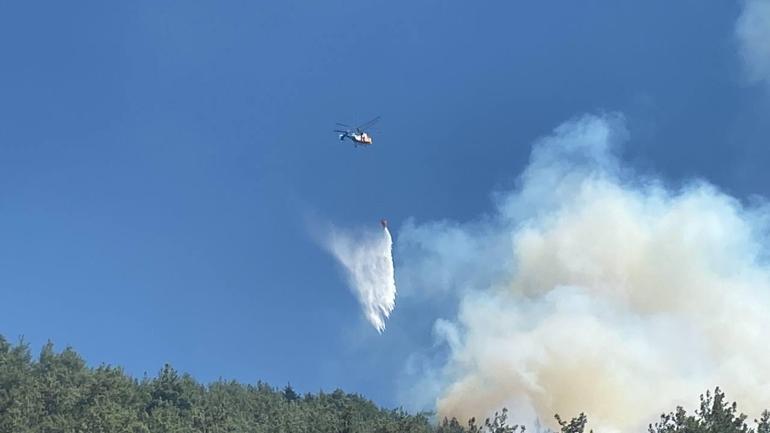 Kahramanmaraş’ta orman yangını; Fırnızdaki yangın devam ediyor, Kapıçamdaki kontrol altında