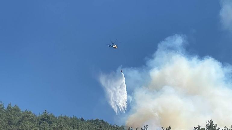 Kahramanmaraş’ta orman yangını; Fırnızdaki yangın devam ediyor, Kapıçamdaki kontrol altında