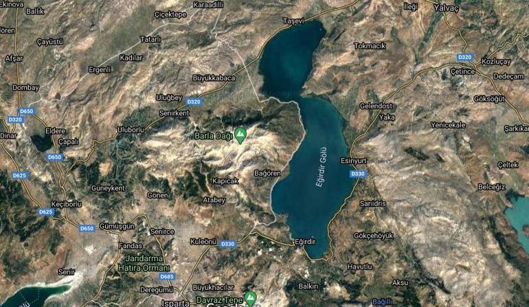 Eğirdir Gölünün bölünmesine 1,2 kilometre kaldı