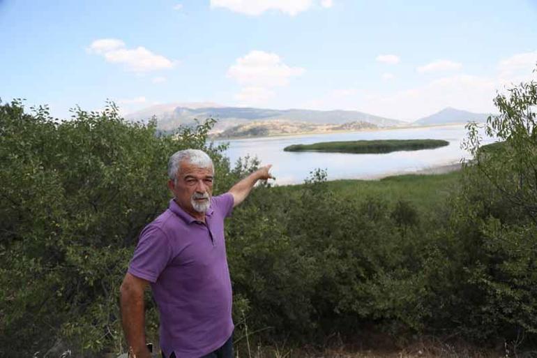 Eğirdir Gölünün bölünmesine 1,2 kilometre kaldı