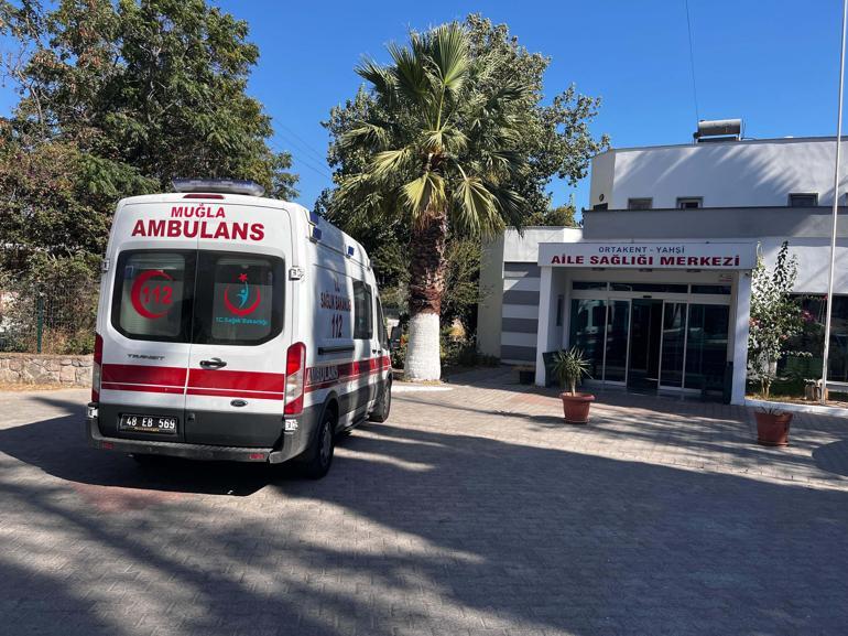 Bodrumda doktorun kalp krizi geçirdiği olayda, koridordaki kargaşa kamerada