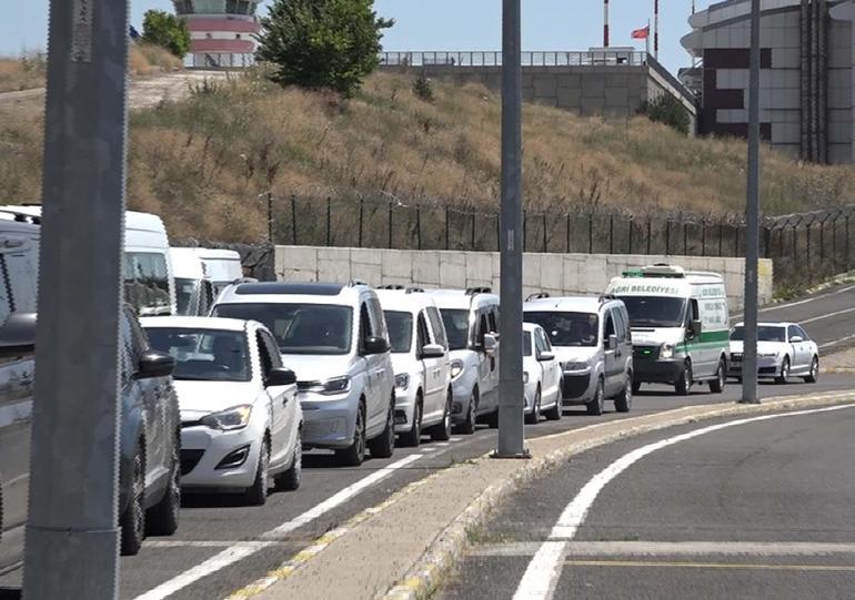 Ankaradaki kazada ölen 5 kişinin cenazeleri Ağrıya getirildi