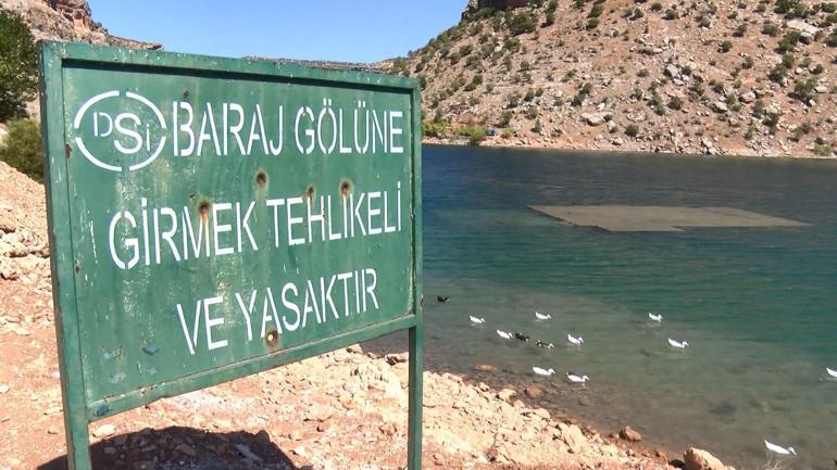 Serinlemek için baraj gölüne giren Havin, boğuldu