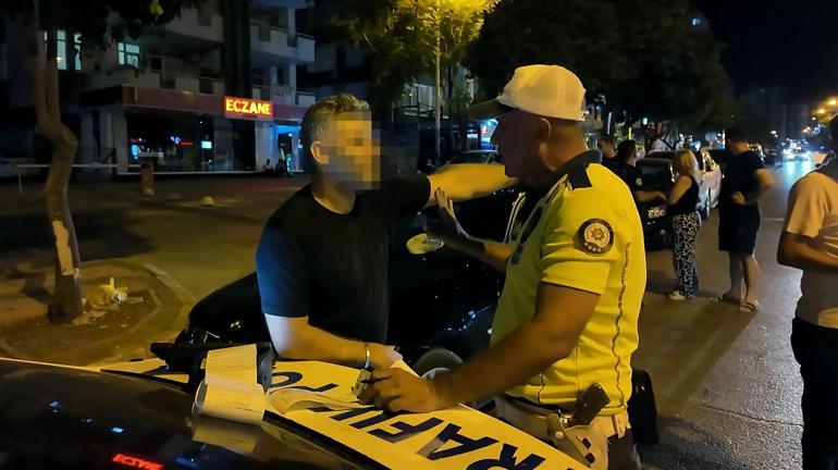 Terörist değiliz diyen alkollü sürücü, ceza ödememek için polise direndi