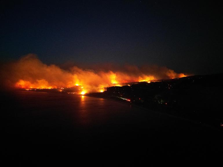 Çanakkale’de orman yangını