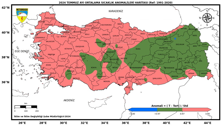 Temmuz 2024, son 53 yılın en sıcak temmuz ayı oldu