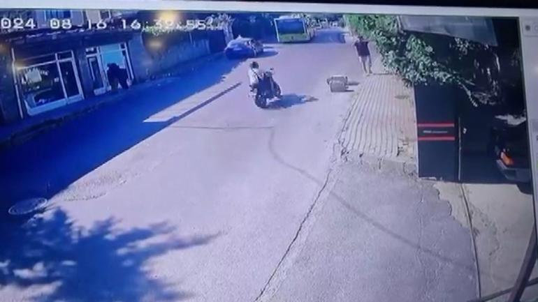 Sarıyer’de İETT otobüsü motosikletliye çarptı