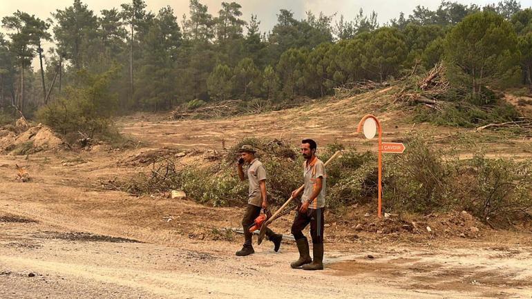 Aydındaki orman yangını 2nci gününde; Bakan Yumaklı: 8 aktif yangınımız var