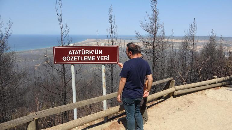 Yangın nedeniyle kapatılan Tarihi Alanın Kuzey Hattı, tekrar ziyarete açıldı