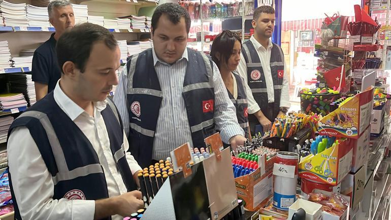 Yeni eğitim-öğretim yılı öncesi, kırtasiyelerde fiyat denetimi