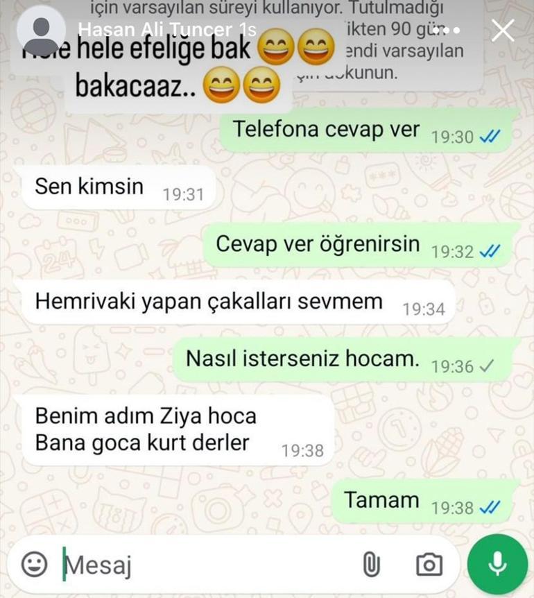 Cinayete giden tartışma, WhatsAppta başlamış