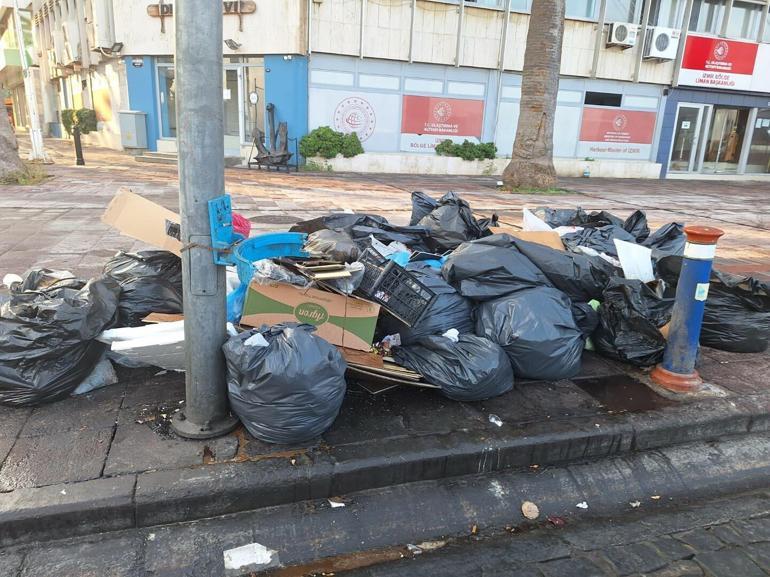 İzmir Büyükşehir Belediyesinde 90 temizlik işçisi işi bıraktı; çöpler birikti