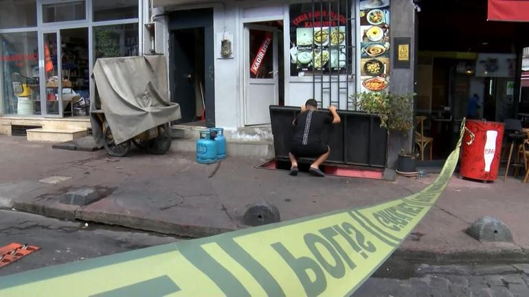 Beyoğlu’nda pilavcıda gaz sızıntısı nedeniyle patlama: 2 yaralı