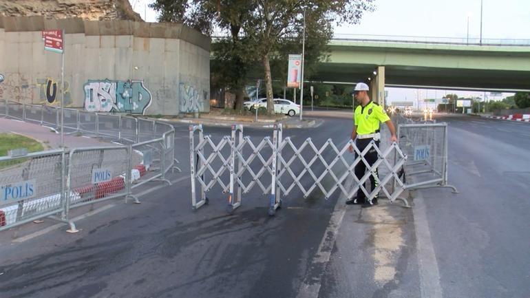 Vatan Caddesi 30 Ağustos provaları için trafiğe kapatıldı