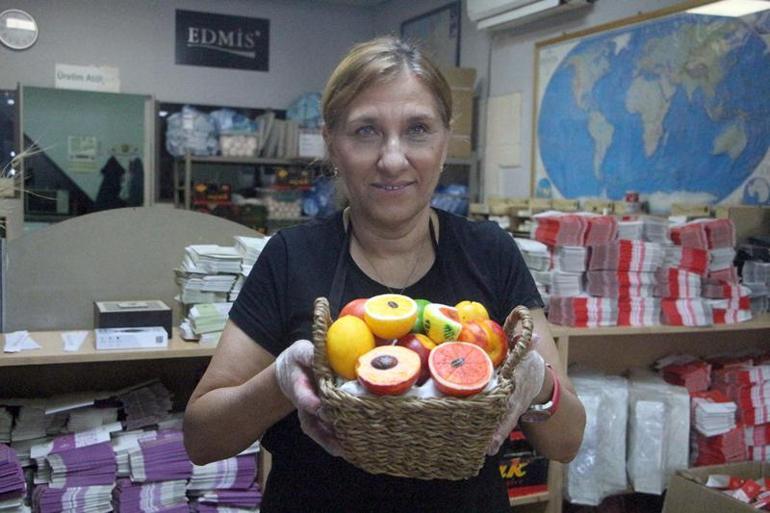 Edirneli çiftin ürettiği Osmanlı mirası meyve sabunu, dünyaya ihraç ediliyor