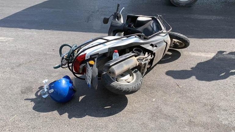 TIRa çarpan motosikletteki kadın öldü; yakınları gözyaşı döktü