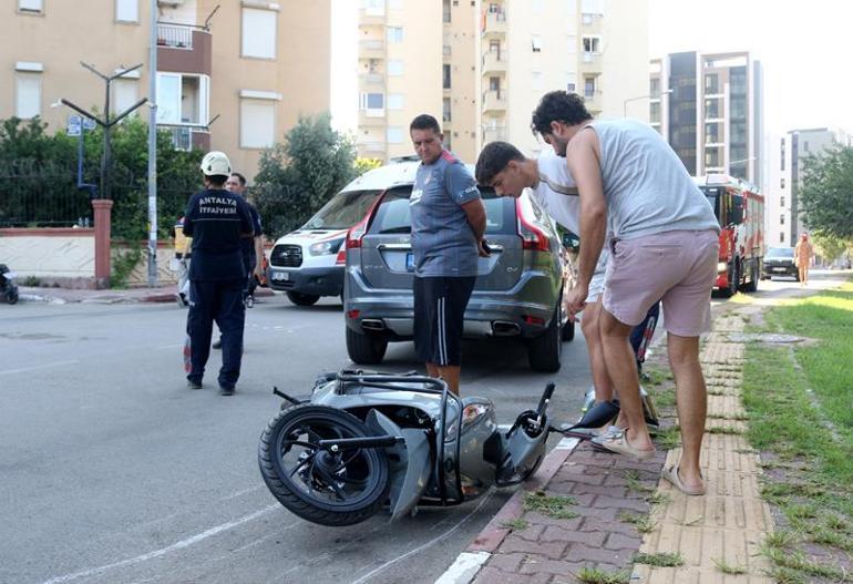 Kazadan sonra şoka girip, ağladı