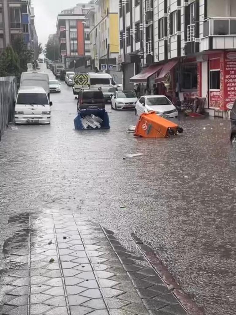 İstanbulda sağanak yağış etkili oldu