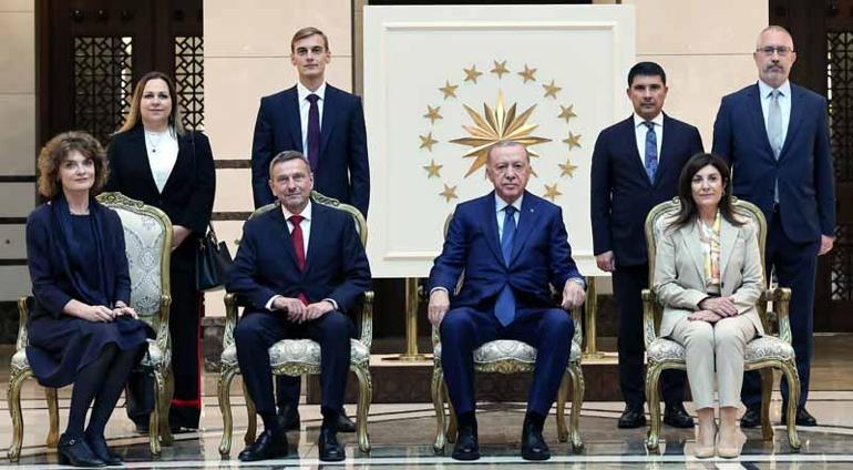 Cumhurbaşkanı Erdoğan, güven mektuplarını kabul etti