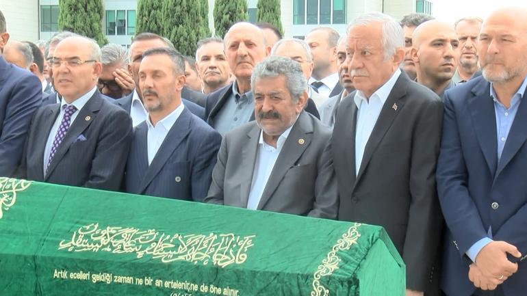 MHP Genel Başkan Yardımcısı Feti Yıldızın eşi son yolculuğuna uğurlandı