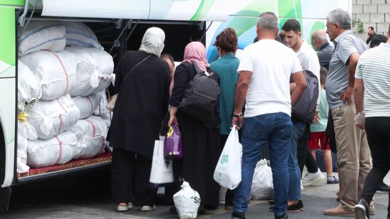 Büyük İstanbul Otogarında okula dönüş yoğunluğu