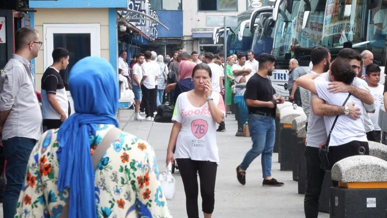 Büyük İstanbul Otogarında okula dönüş yoğunluğu