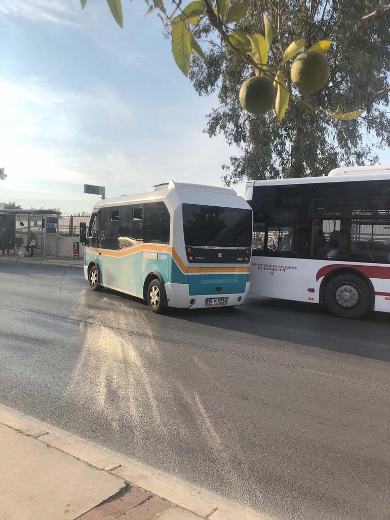 İzmir’de kadın belediye otobüsü şoförüne yumruklu saldırı