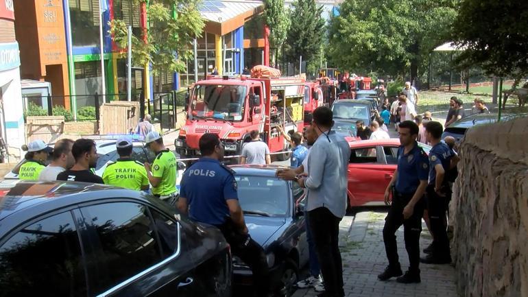 Şişli’de plazada yangın