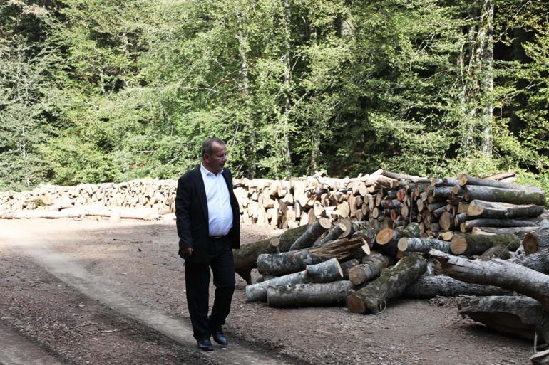 Başkan Özcandan Abanta Düzceden yol açma çalışmalarına tepki