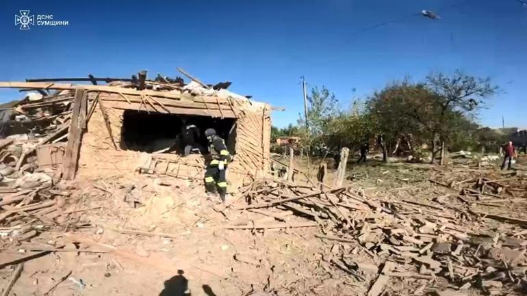 Rusya, Ukrayna’nın Sumy bölgesini vurdu: 1 ölü, 6 yaralı