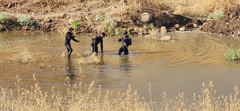 Narini arama çalışmaları 18inci gününde; ihbar sonrası gölet yine arandı